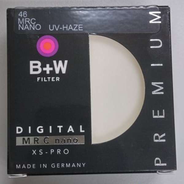 B+W 46mm MRC Nano UV-Haze Filter