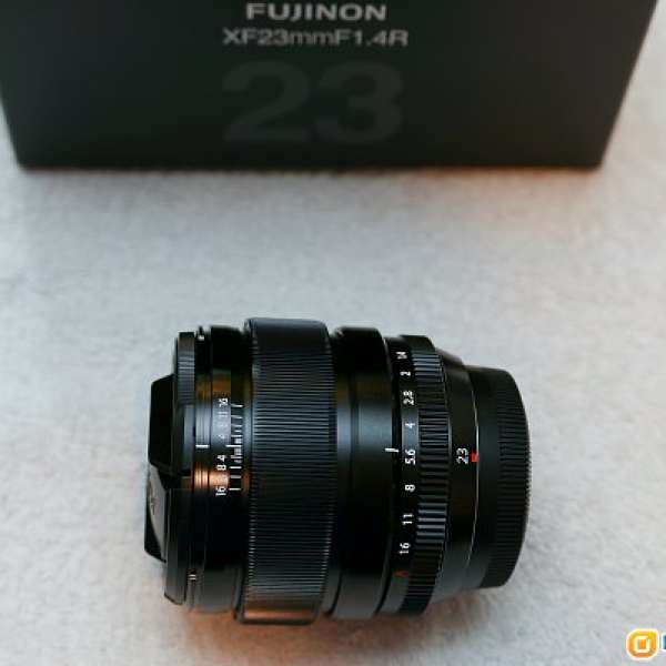 **極新 Fujifilm 富士 XF 23mm F1.4，保用至15年2月 [XE2/X-Pro 1/X-T1 合用](XF23)