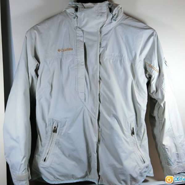 Columbia Titanium Omni Tech Women Jacket + Fleece Jacket_85% new