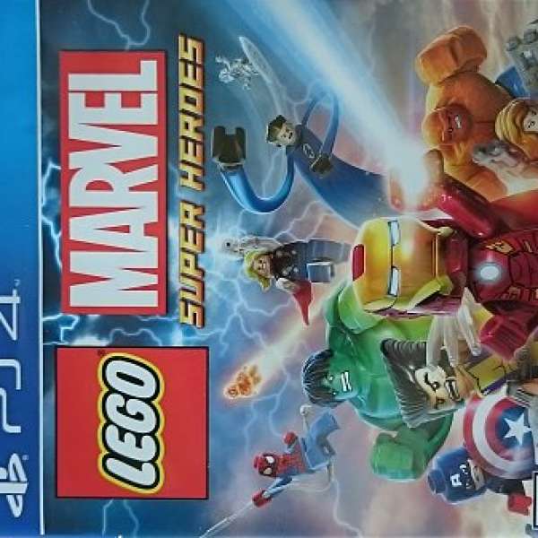PS4 LEGO MARVEL SUPER HEROES  9成9新