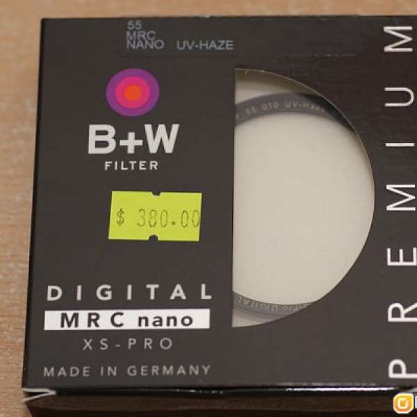 全新B+W 55mm MRC nano XS-Pro Digital Made in Germany