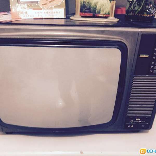 懷舊:日立牌電視機