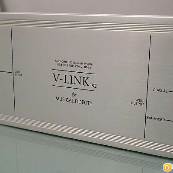 Musical Fidelity V-Link 24/192