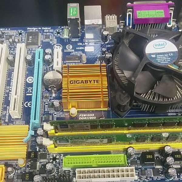 Intel PentiumD E6500+Gigabyte G31M-ES2C 90% new 100% Working Perfect