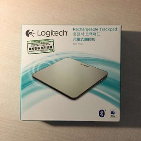 99% new Logitech Rechargeable Trackpad for Mac 觸控板 (可在windows 使用)