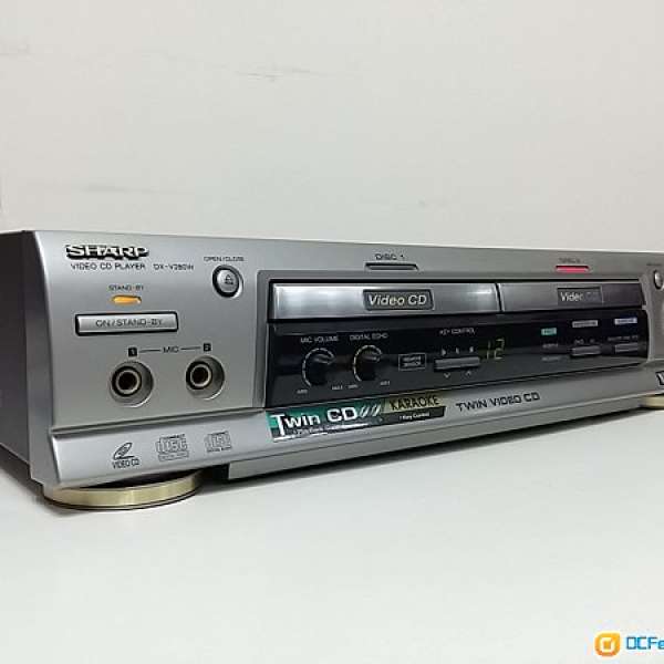 SHARP Twin VCD/CD player