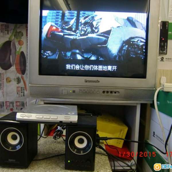 新科移動DVD机連擴音喇叭