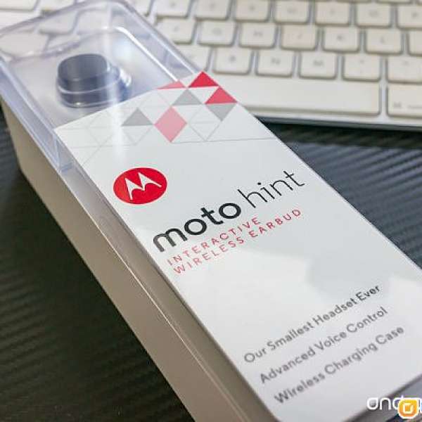 Moto Hint - Motorola 全套有盒 藍芽耳筒