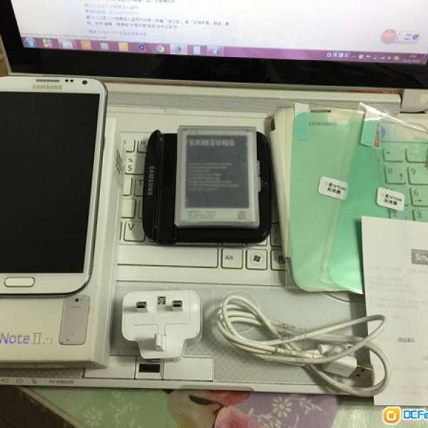 Samsung GALAXY Note II N7105 LTE 白色