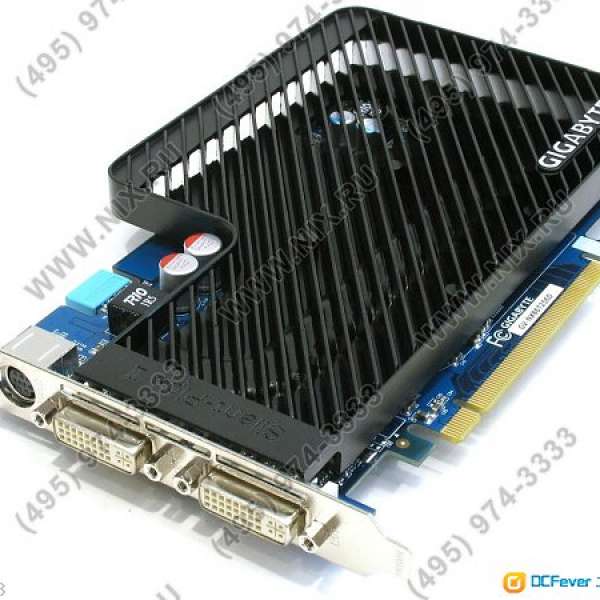 Geforce 8600gs 免6pin電無風扇 雙DVI $150