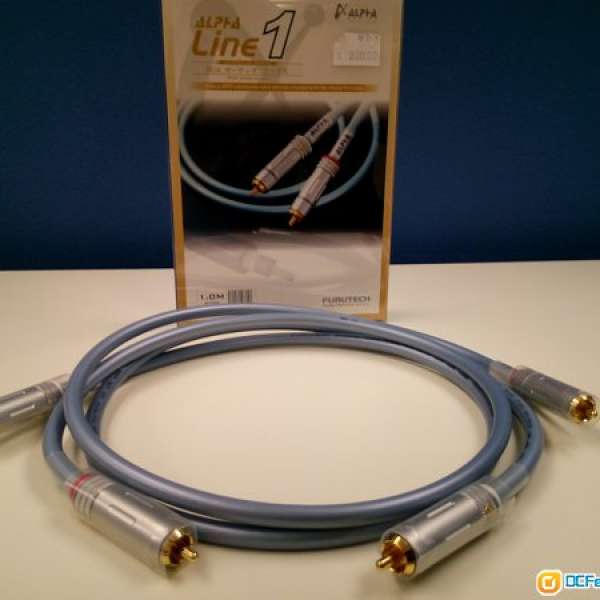 Furutech Alpha Line 1 RCA cable