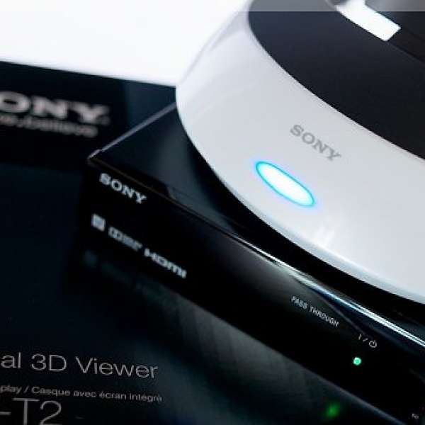 95%新 SONY HMZ-T2 3D 頭戴式顯示器