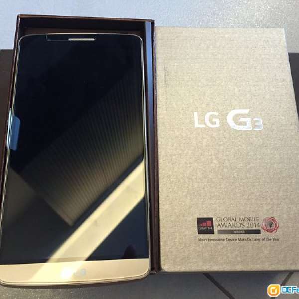 LG G3金色&紫色32G 1010有單保養至09/2015
