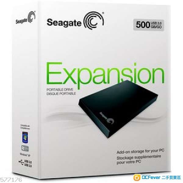 全新 Seagate Expansion portable drive 500GB USB3.0 external hard disk