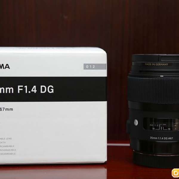 Sigma 35mm F/1.4 DG Art  For Canon