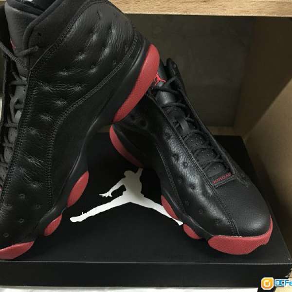 Air Jordan 13 RETRO BLACK/GYM RED-BLACK US-9