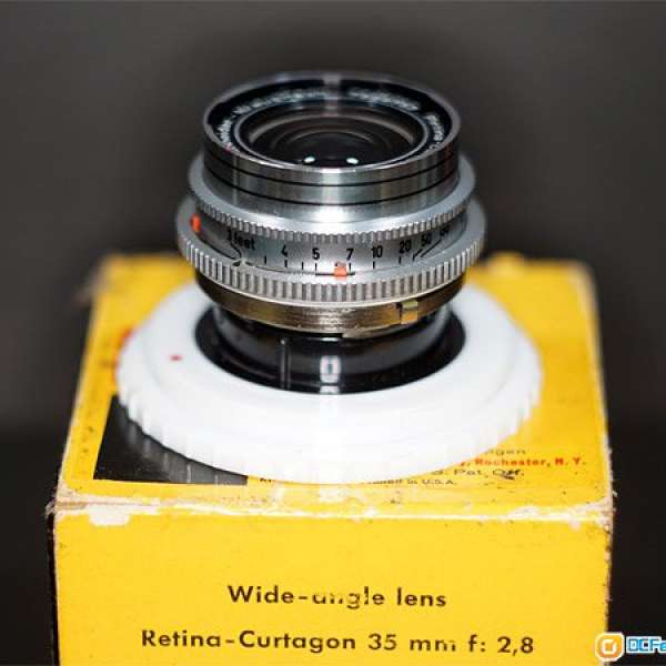 出售物品: Schneider Retina Curtagon 35mm F2.8 DKLMount