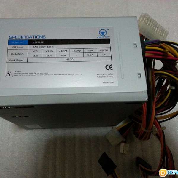 SPECIFICATIONS 420R-12 420W