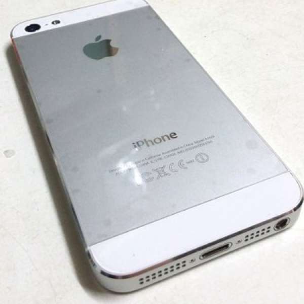 Apple iPhone 5 32GB 銀白色 - 超新淨後備機 香港行貨ZP