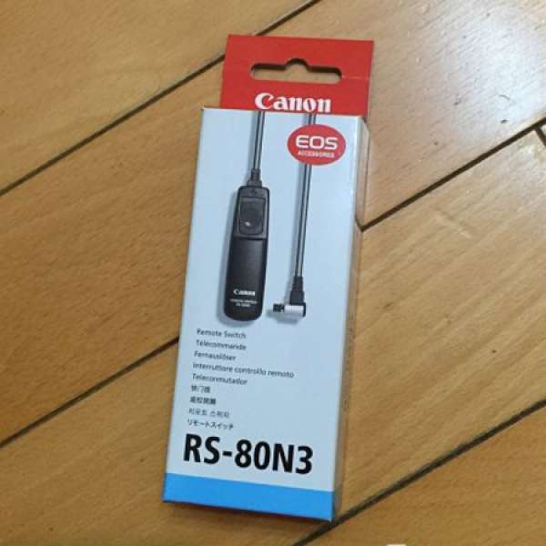 Canon RS-80N3 Remote Switch 快門線 原裝正品 日本製