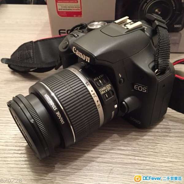 Canon 500D 原裝行貨18-55 kit set