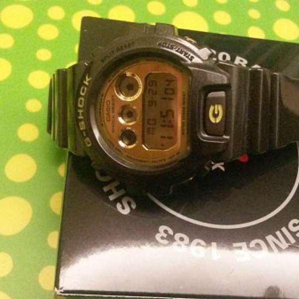 Casio G-shock 6900 啡金