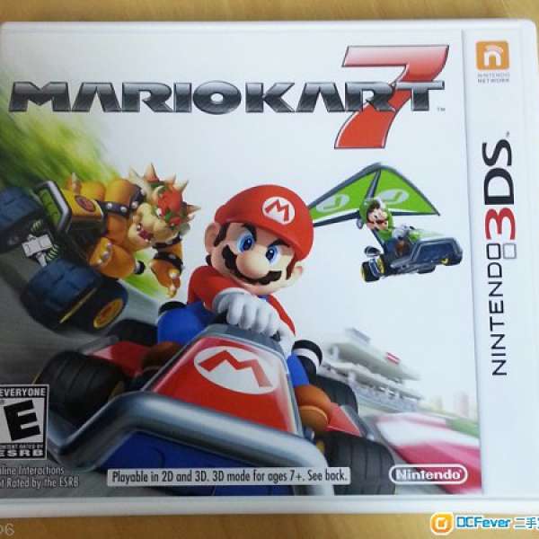 3DS Mario Kart 7 US version