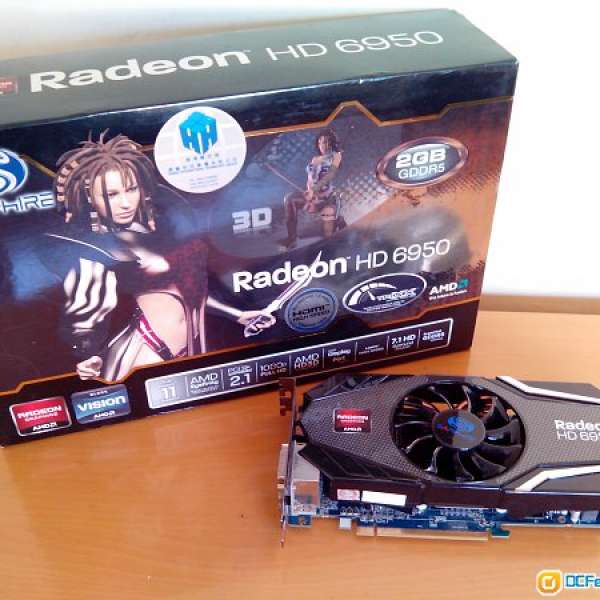 盒裝 XFX HD6950 2G DDR5 100% WORK