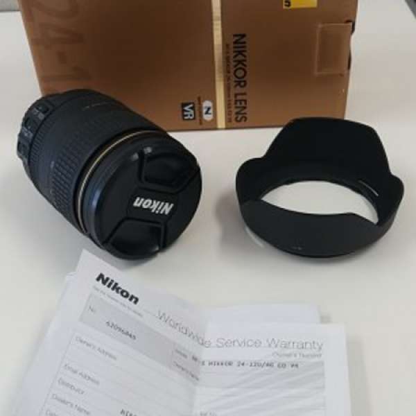Nikon 24-120 f/4 ED VR