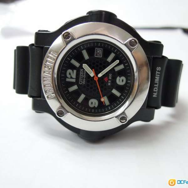 中古罕有星辰潛水200m Promaster 不死傳說大裝光能 Citizen Supertough ECO Drive