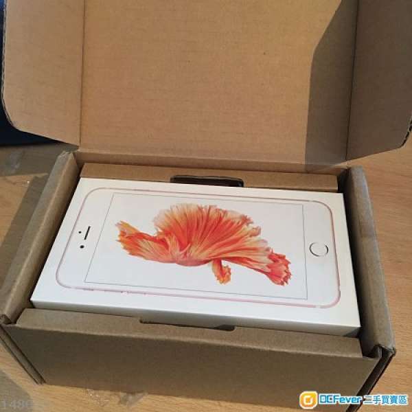 New Apple iPhone 6s Plus Rose Gold 128GB 粉紅 玫瑰金 全新 未開封 行貨 蘋果 智...