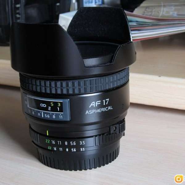 Over 90% new Tokina ATX 17mm f3.5 lens (For Nikon)