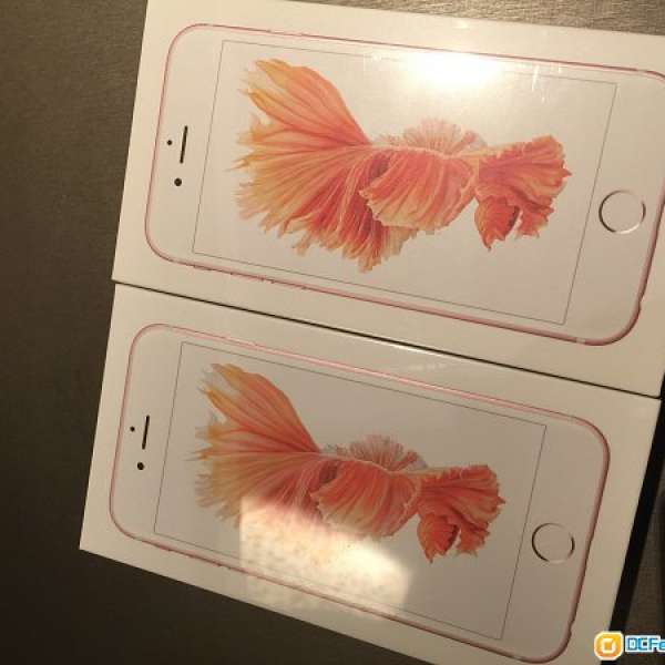 100%全新未開封 iPhone 6S 玫瑰金 64GB一部, 元朗 天水圍 屯門交收