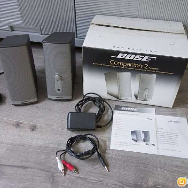 Bose companion 2 speakers 行貨 9成新