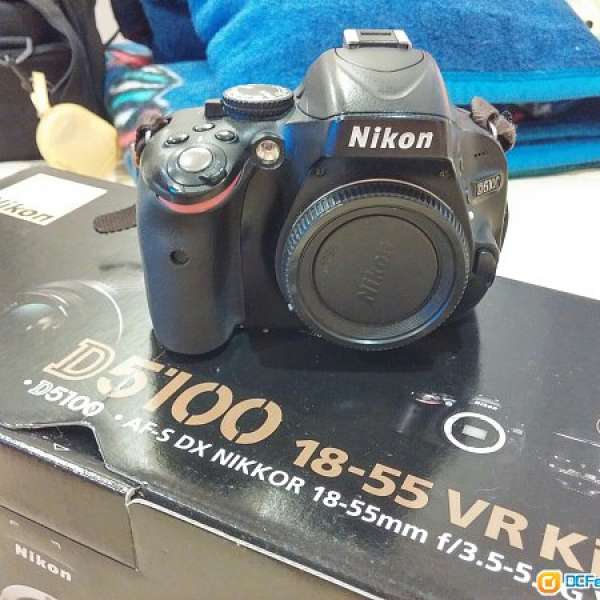 全盒 Nikon D5100 2011年行貨過保7成新 冇單, 有黃紙, 全部配件齊曬