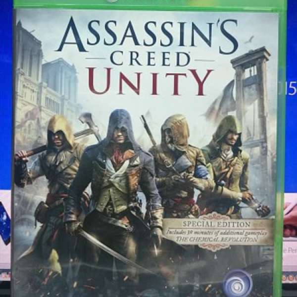 Xbox one Assassin creed Unity 中文版 刺客教條大革命中文版