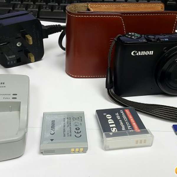 99% 新 Canon Power Shot S95 100% work! 少用! 送SD咭 及 皮套!