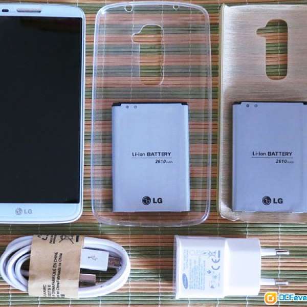 90%新 LG G2 F320K LTE-A 4G 32GB 白色 2粒原裝電池