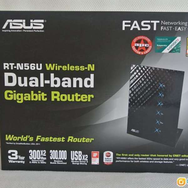 Asus RT-N56U Dual-band Wireless N Gigabit Router