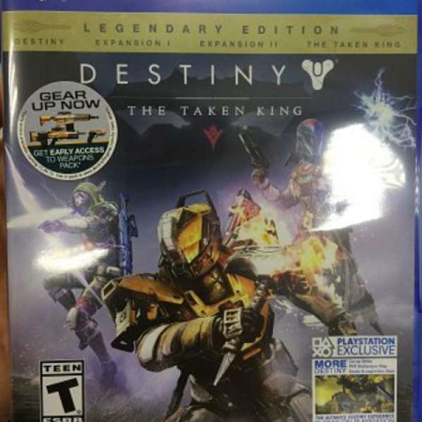 PS4 - Destiny the taken king legendary edition (未拆) 100% new