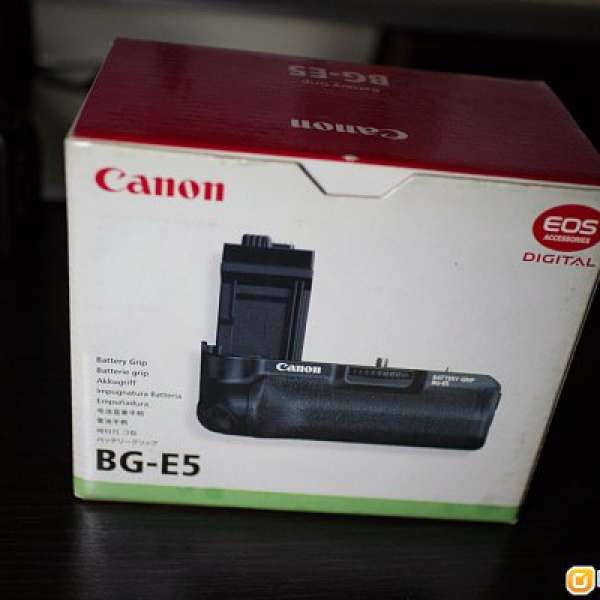 (限時清貨) Canon原廠直度BG-E5(500D 450D)可換野