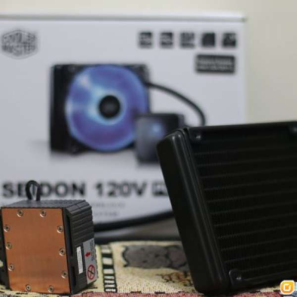 Cooler Master Seidon 120V Plus 95% new 一體式CPU水冷