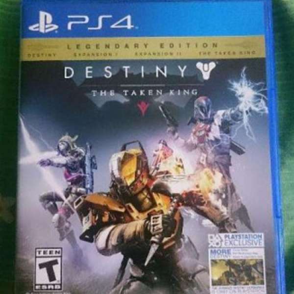 PS4 Destiny: The taken king legendary edition 全新未開連CODE