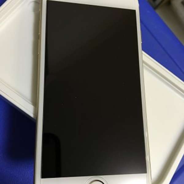 iPhone 6 gold 128g with Apple Care + 保養至 2016年9月 iphone 6 128 细金
