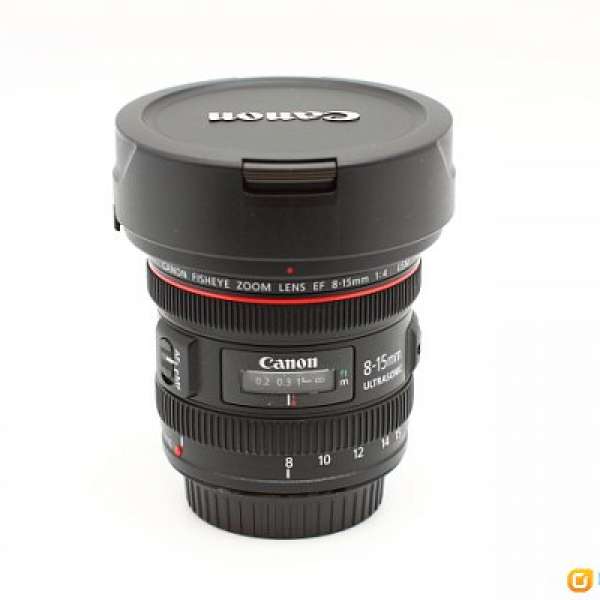 Canon EF 8-15mm f/4L Fisheye USM 99% new