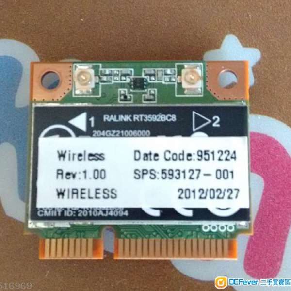 RALINK RT3592 mini PCIe Wireless WIFI WLAN BlueTooth card