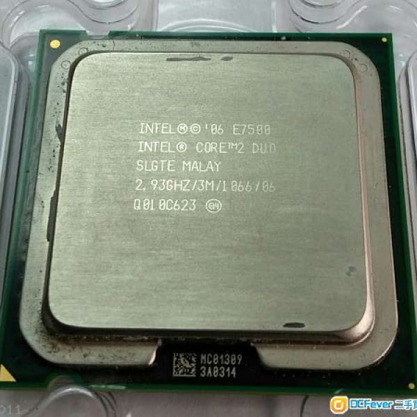 Intel Core2 Duo E7500 2.93GHz Processor