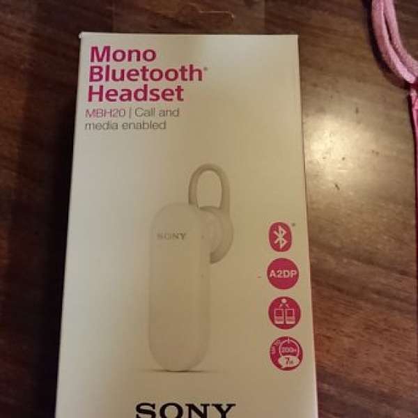 全新 Sony 藍芽耳機 - MBH20