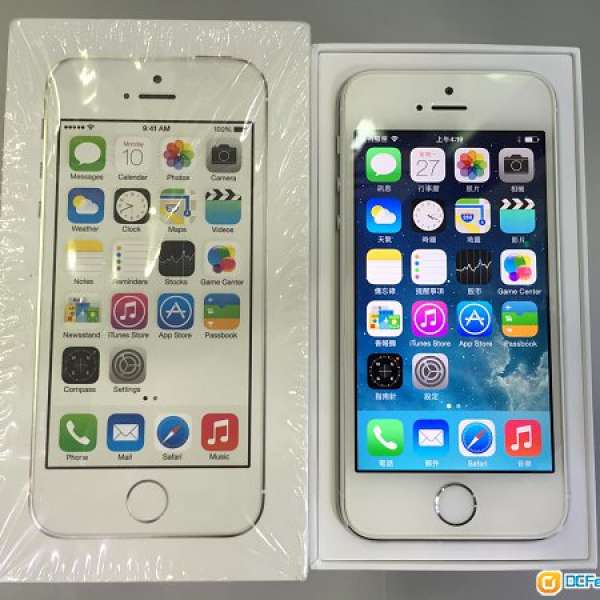 Apple iPhone 5S *32GB 香港行貨 白色 *99% new ! 有盒 超高質 ！