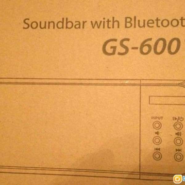 出售物品: 全新 eBOX GS-6001 Soundbar with Bluetooth 藍牙 揚聲器